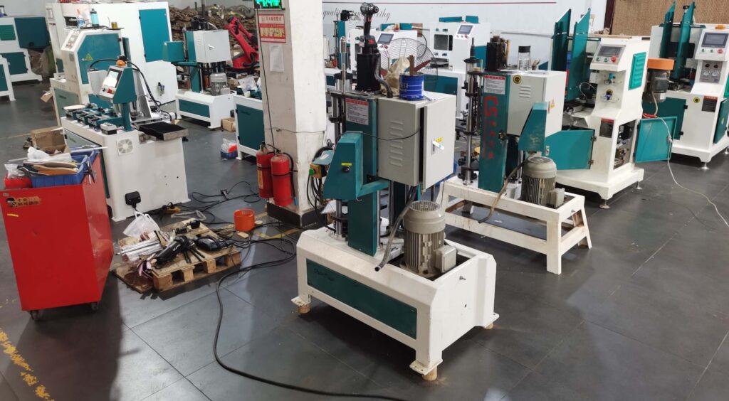 Semi-finished workshop-Cup Lid Drilling Machine